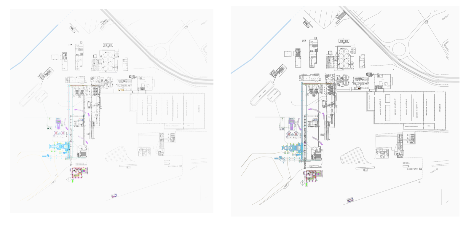 Line thickness optimization example